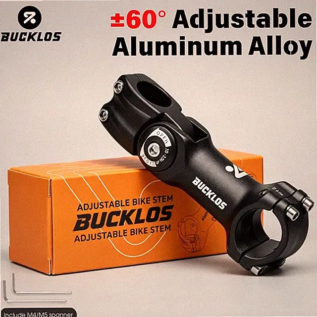 31.8mm MTB Bicycle Handlebar 100/110/120mm Mountain Bike Adjustable Stem Riser
