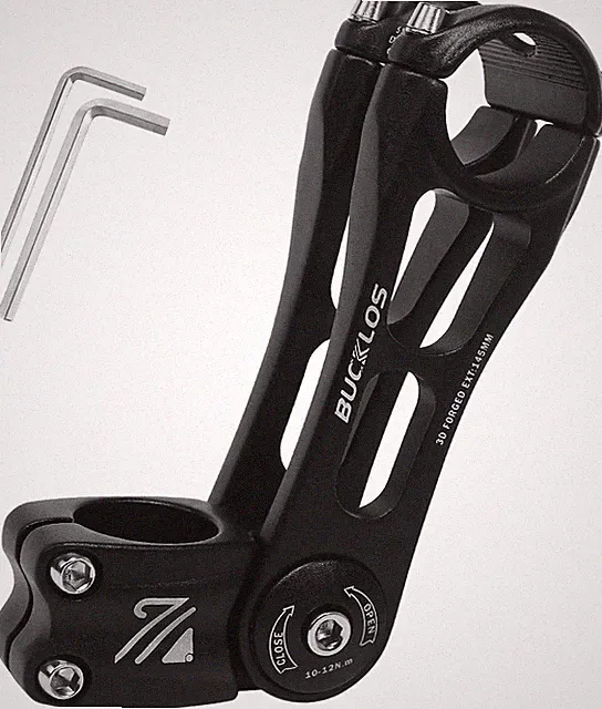 Adjustable Bike Stem Riser for MTB, E-Bike & Road Bicycles