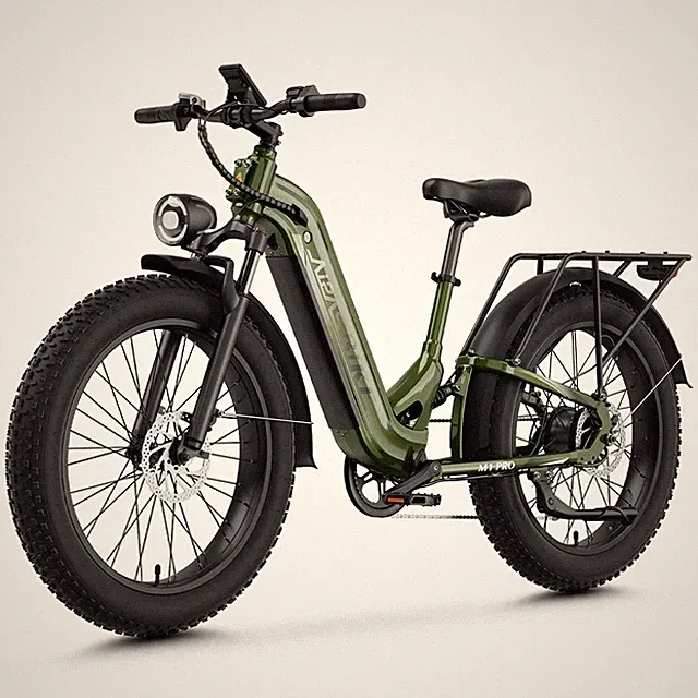 Aipas M1 Pro Adult Ebike 1800w 48V 17.5ah Mountain Electric Bike 26Inch Fat Tire