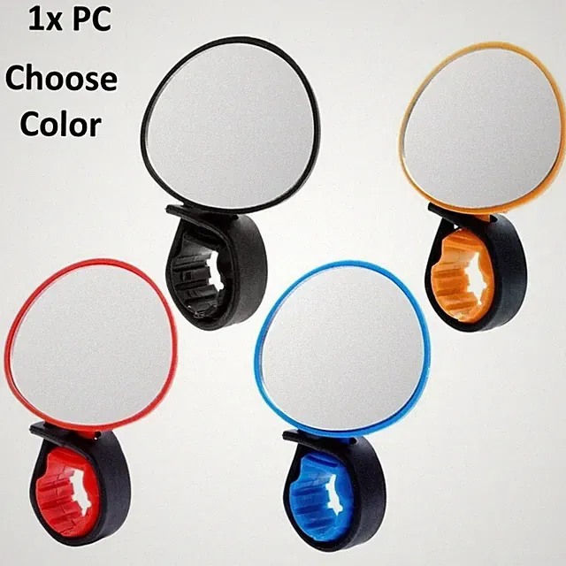 Bike Mirror Universal Adjustable Handlebar Bicycle Rear View 360 Degree Rotate