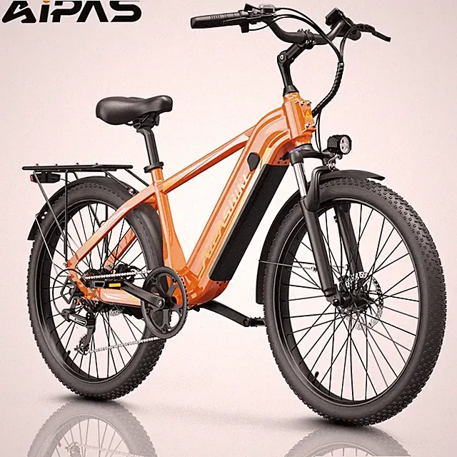 Electric Bike for Adults 28MPH 85Miles 24" Fat Tire Off Road Mountain Bicycle