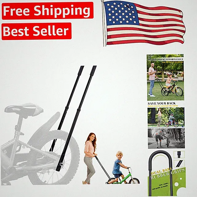 Ergonomic Kids Bike Training Handlebar - Adjustable & Safe for Smooth Riding