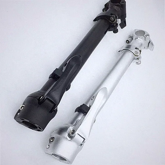 Folding Bike Adjustable Stem Quick-Release Fit 25.4mm Handlebar Without thread
