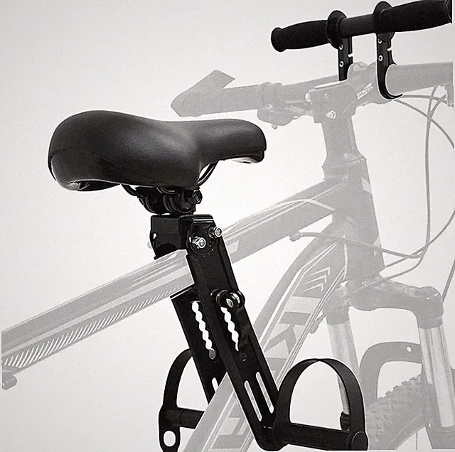 Kids Bike Seat Replacement with Handlebar,Detachable Front Mounted Child Bicycle