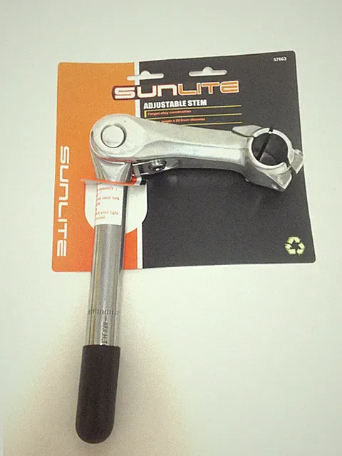 MOUNTAIN BICYCLE ADJUSTABLE QUILL STEM 22.2mm 110mm NEW