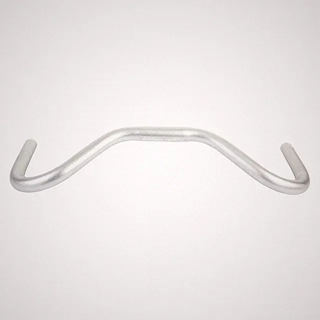 Origin8 Tiki Bar Silver 26mm AL6061 Touring & Urban Mustache Handlebar