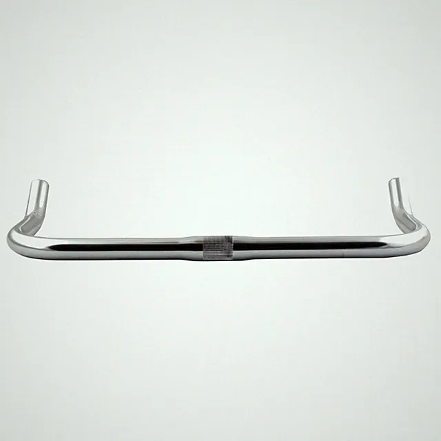 Pure Cycles Bullhorn Handlebar 25.4mm Clamp 435mm Fixie/Road Silver Aluminum