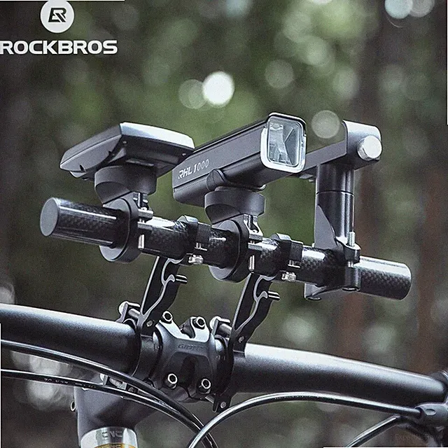 ROCKBROS Bike Handlebar Extender Bicycle Carbon Extension Mount Riser Adapter