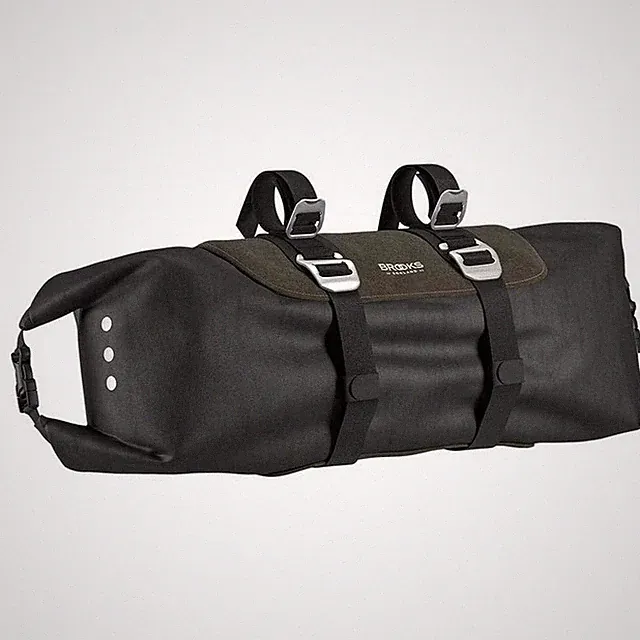 Scape Handlebar Roll Mud Green, Cycling and Gravel Bag