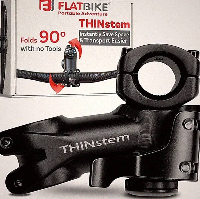 Thinstem Folding Handlebar Stem - Adjustable for MTB & Road Bikes