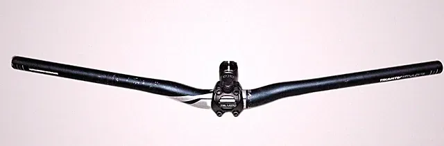 Truvativ Stylo T20 680mm Riser Handlebar + Stem 31.8 Clamp Black Al
