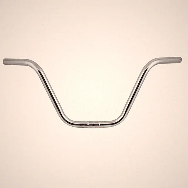 Wald 870 Hi-Rise Steel Cruiser Handlebar 24" Wide 9" Rise Chrome Made in USA